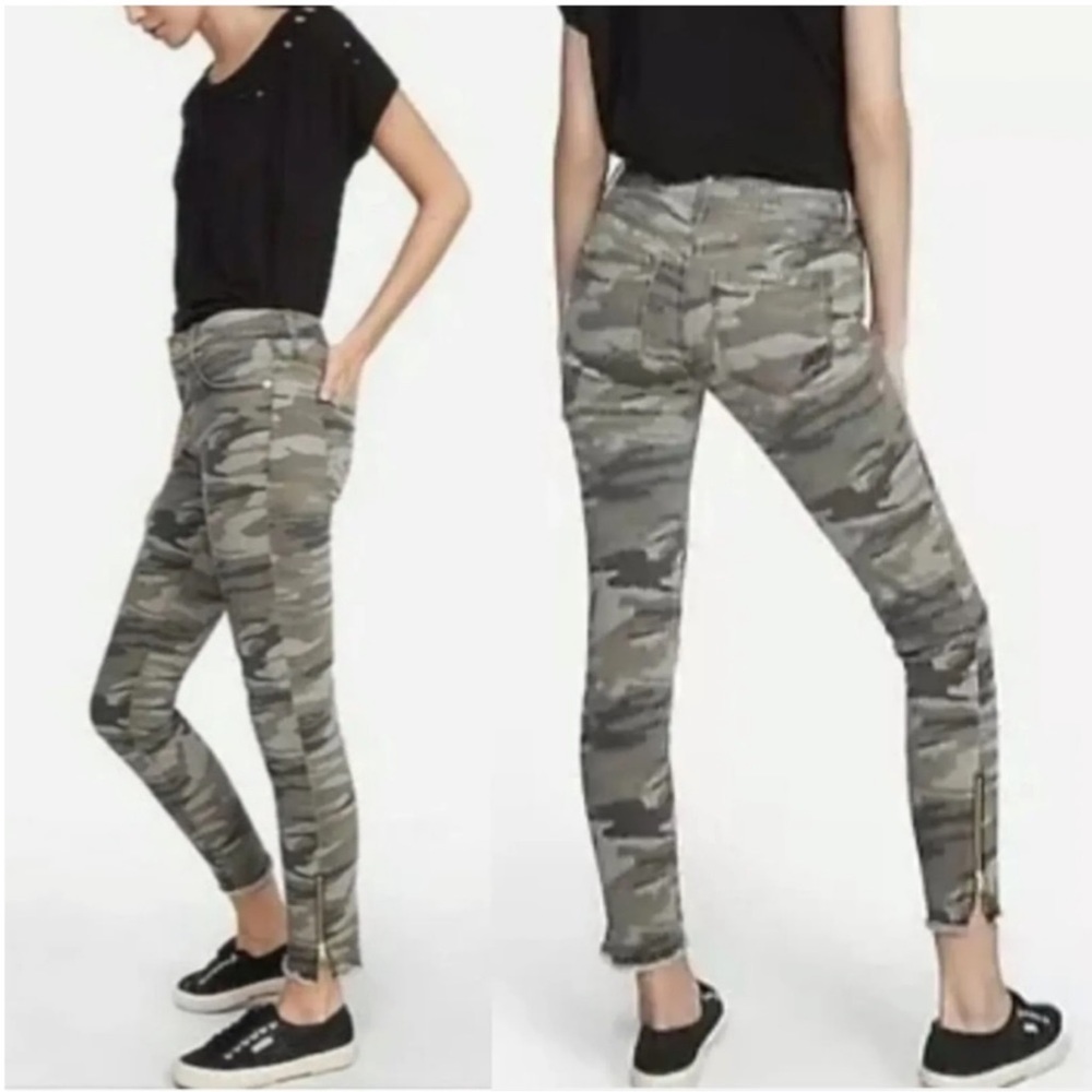 Express ankle zip ankle jeans, like new wore once